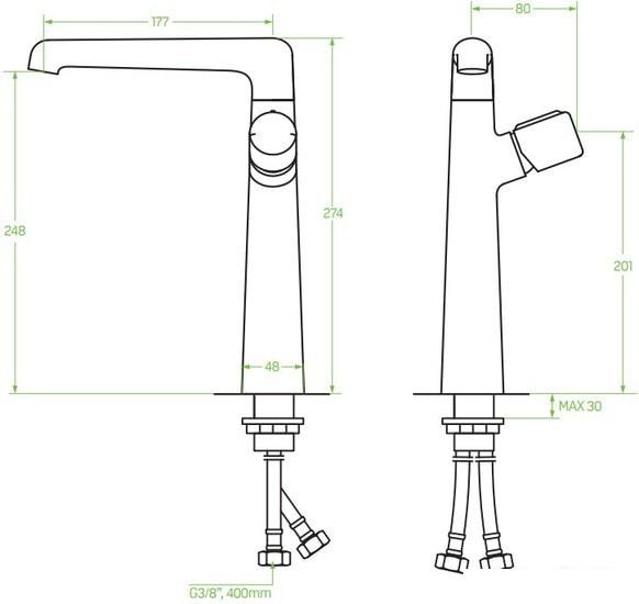 Смеситель Laveo Pretto BAO 025D - фото