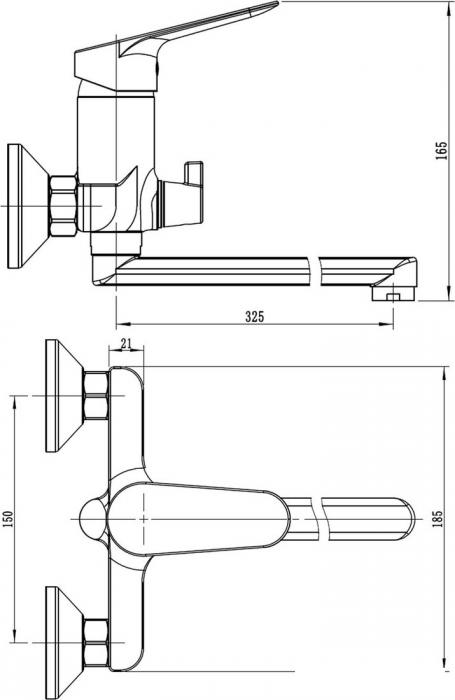 Смеситель Esko Kazan KZ31 - фото