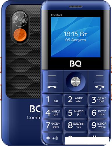 Кнопочный телефон BQ-Mobile BQ-2006 Comfort (синий) - фото
