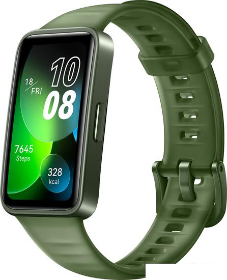 Фитнес-браслет Huawei Band 8 (изумрудно-зеленый, международная версия) - фото