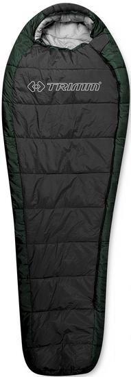 Спальный мешок Trimm Trekking Arktis 185 R (правая молния, темно-серый/зеленый) - фото
