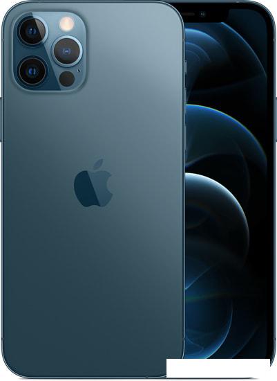 Смартфон Apple iPhone 12 Pro 512GB (тихоокеанский синий) - фото