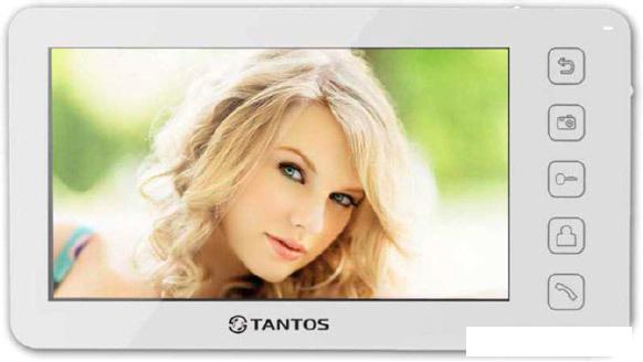 Видеодомофон Tantos Prime (белый) - фото