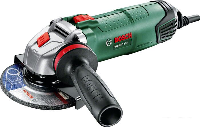 Угловая шлифмашина Bosch PWS 850-125 (06033A2721) - фото