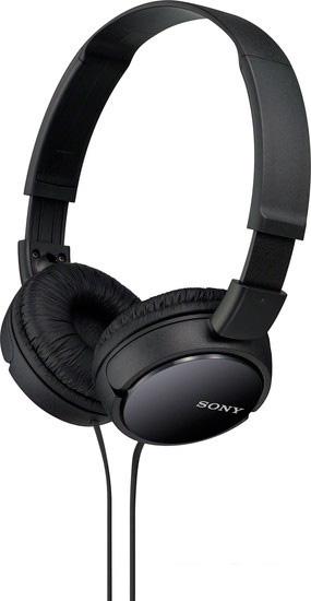 Наушники с микрофоном Sony MDR-ZX110AP (черный) - фото