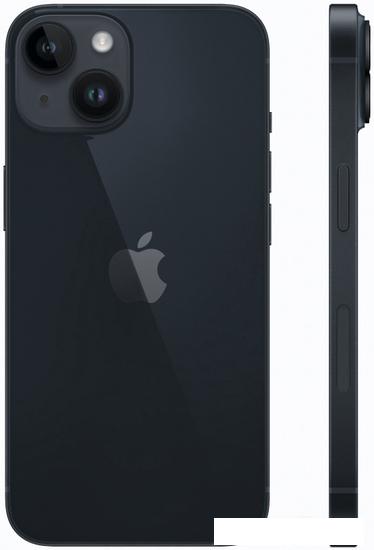 Смартфон Apple iPhone 14 128GB (полуночный) - фото