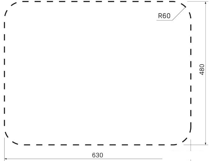 Кухонная мойка IDDIS Basic BAS65SLi77 - фото