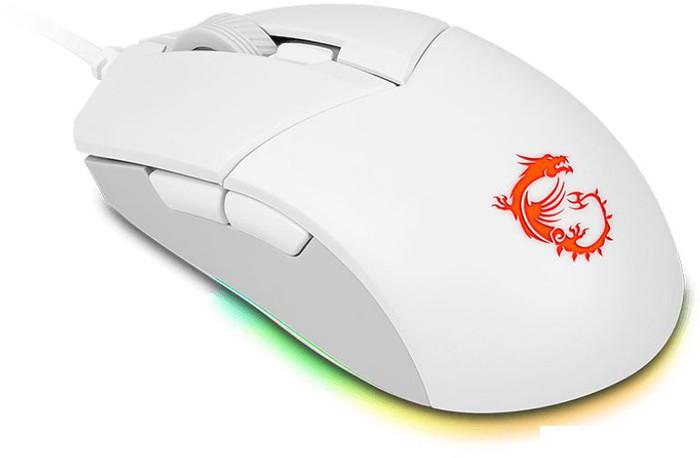 Игровая мышь MSI Clutch GM11 White - фото