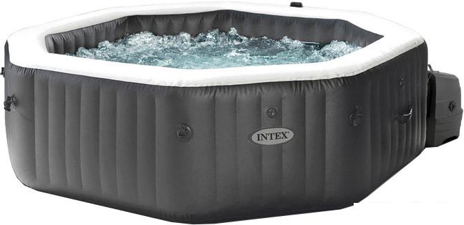 Надувной бассейн Intex Jet & Bubble Deluxe 28462 (218x71) с джакузи - фото