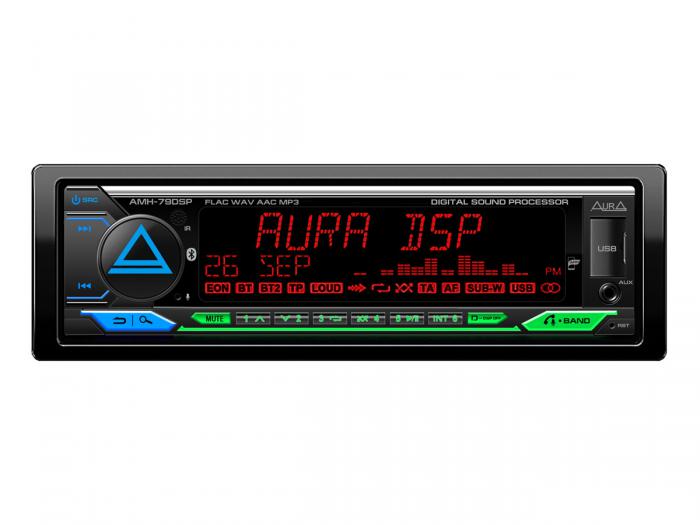 USB-магнитола Aura AMH-79DSPw - фото