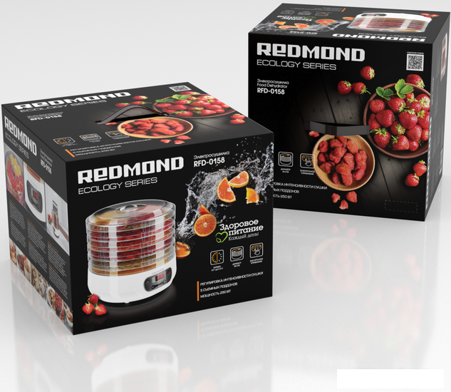 Сушилка для овощей и фруктов Redmond RFD-0158 - фото