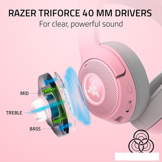 Наушники Razer Kraken Kitty V2 BT - фото