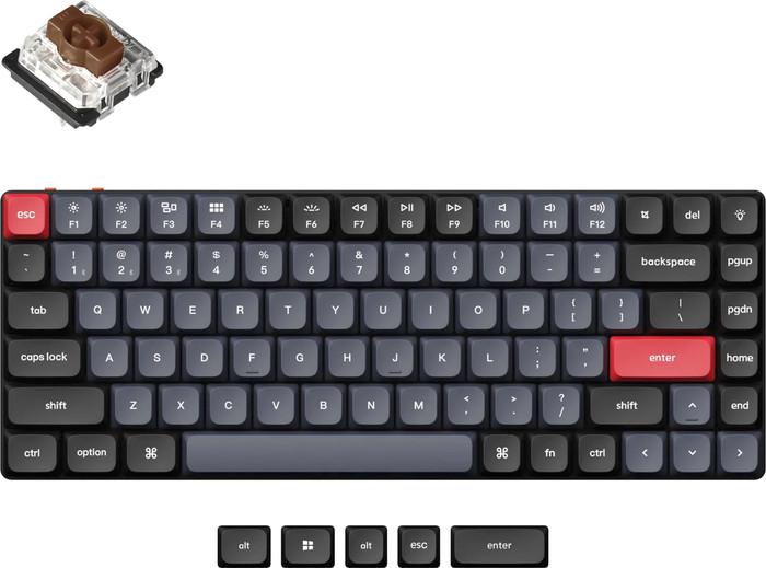 Клавиатура Keychron K3 Pro RGB K3P-H3-RU (Gateron Low Profile Brown) - фото