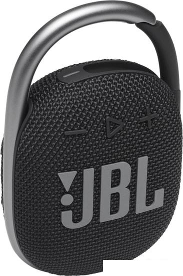 Беспроводная колонка JBL Clip 4 (черный) - фото