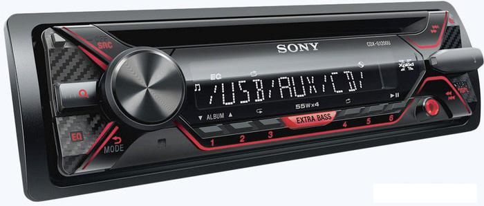 CD/MP3-магнитола Sony CDX-G1200U - фото