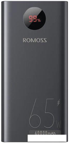 Внешний аккумулятор Romoss PEA40 Pro 40000mAh (черный) - фото