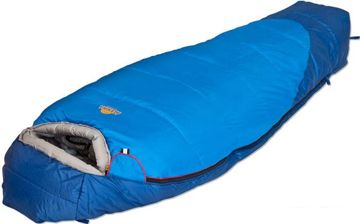 Спальный мешок AlexikA Mountain Compact (правая молния синий) - фото