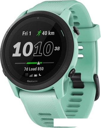 Умные часы Garmin Forerunner 745 (бирюзовый) - фото