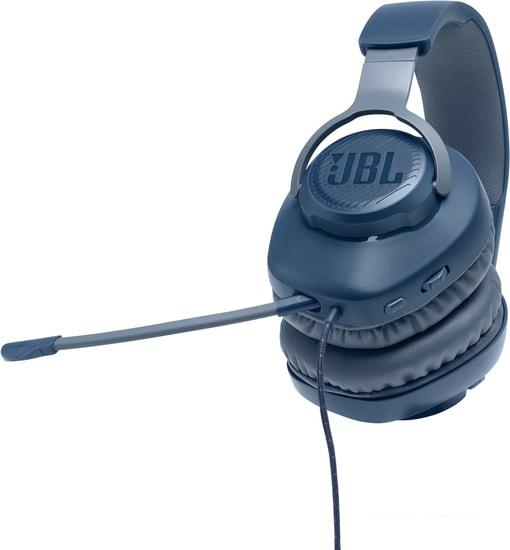 Наушники JBL Quantum 100 (синий) - фото