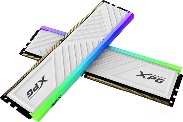 Оперативная память ADATA XPG Spectrix D35G RGB 16ГБ DDR4 3200 МГц AX4U320016G16A-SWHD35G - фото