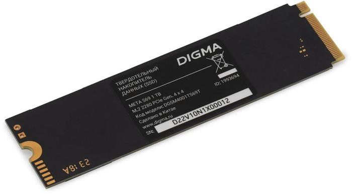 SSD Digma Meta S69 1TB DGSM4001TS69T - фото