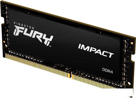 Оперативная память Kingston FURY Impact 2x16GB DDR4 SODIMM PC4-21300 KF426S15IB1K2/32 - фото