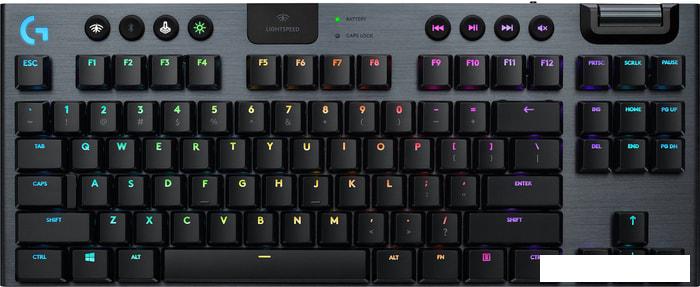 Клавиатура Logitech G915 TKL Lightspeed GL Clicky - фото