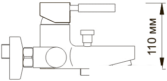 Смеситель Wasserkraft Main 4101 - фото