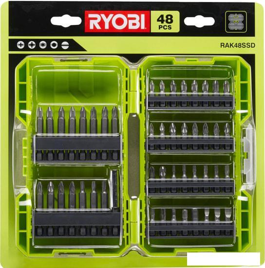 Набор бит Ryobi RAK48SSD (48 предметов) - фото