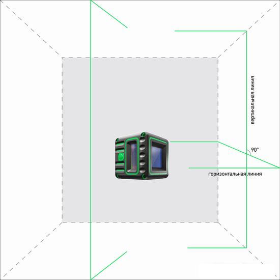 Лазерный нивелир ADA Instruments Cube 3D Green Professional Edition A00545 - фото
