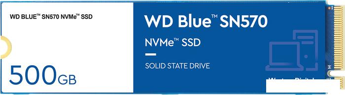 SSD WD Blue SN570 500GB WDS500G3B0C - фото