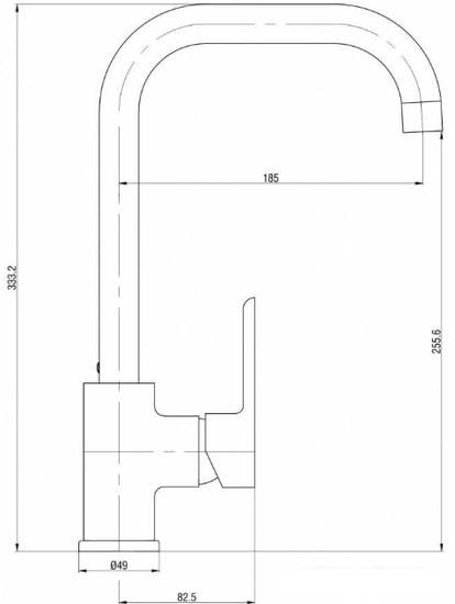 Смеситель Gross Aqua 3243298С-В07 - фото