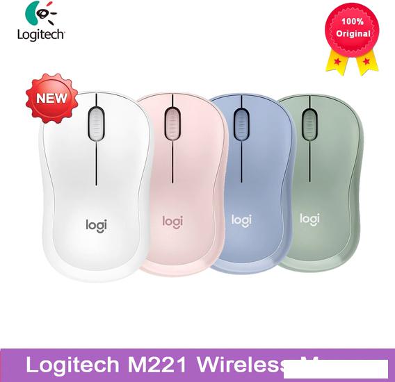 Мышь Logitech M221 (белый) - фото