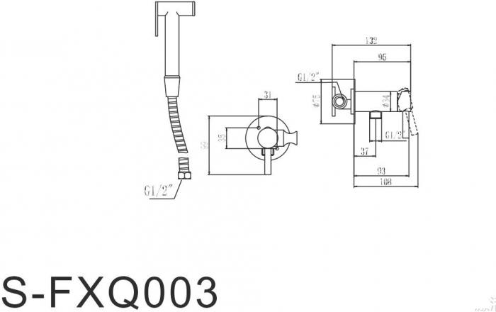 Смеситель Savol S-FXQ003 - фото