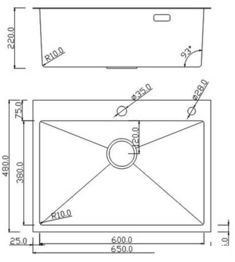 Кухонная мойка Roxen Simple 560220-65B - фото