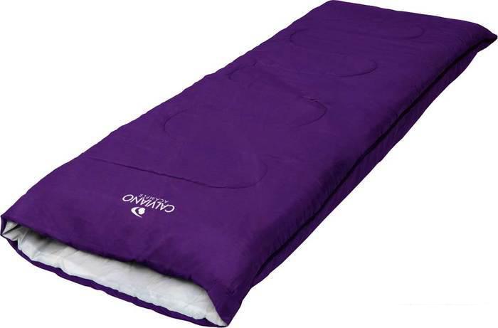 Спальный мешок Calviano Acamper Bruni 300г/м2 (фиолетовый) - фото