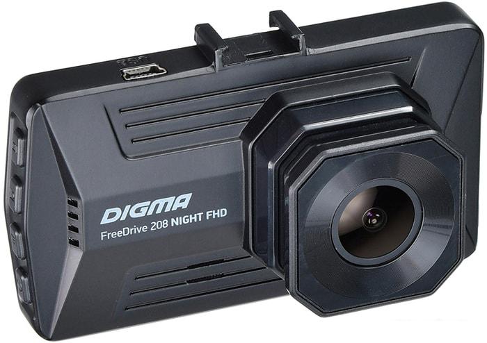 Автомобильный видеорегистратор Digma FreeDrive 208 Night FHD - фото