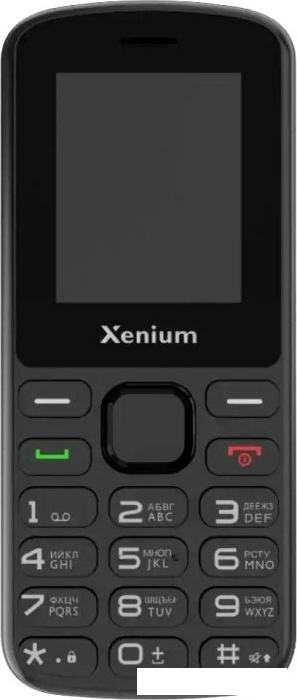 Кнопочный телефон Philips Xenium X170 (черный) - фото