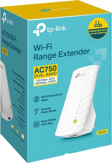 Усилитель Wi-Fi TP-Link RE220 - фото