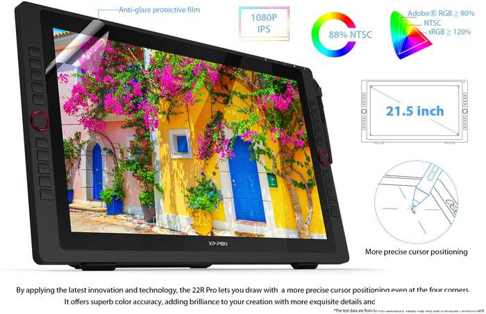Интерактивный дисплей XP-Pen Artist 22R Pro - фото