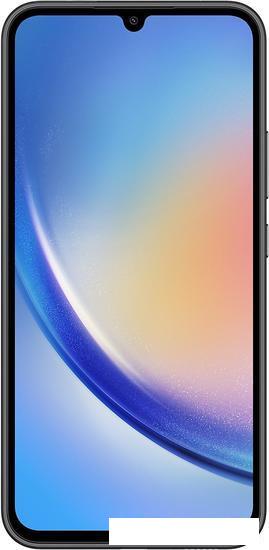 Смартфон Samsung Galaxy A34 5G SM-A346E/DSN 8GB/256GB (графит) - фото