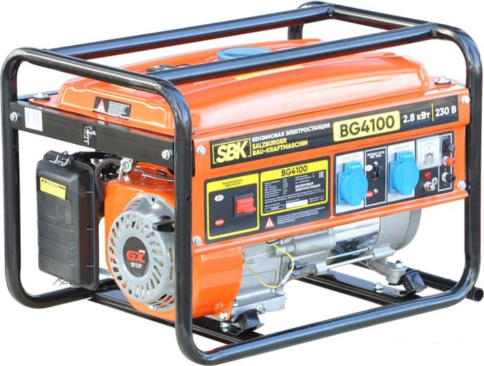 Бензиновый генератор SBK BG4100 - фото