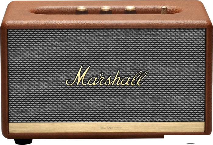 Беспроводная колонка Marshall Acton II Bluetooth (коричневый) - фото