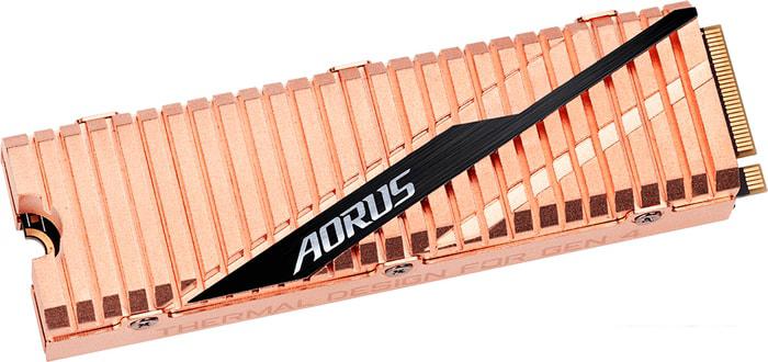 SSD Gigabyte Aorus NVMe Gen4 500GB GP-ASM2NE6500GTTD - фото