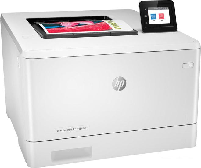 Принтер HP LaserJet Pro M454dw - фото