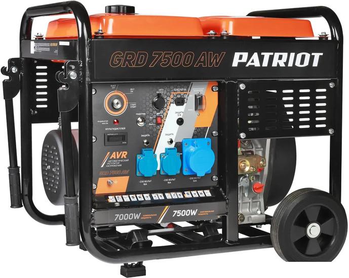 Дизельный генератор Patriot GRD 7500AW - фото