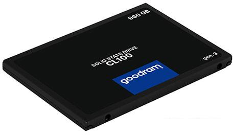 SSD GOODRAM CL100 Gen. 3 960GB SSDPR-CL100-960-G3 - фото