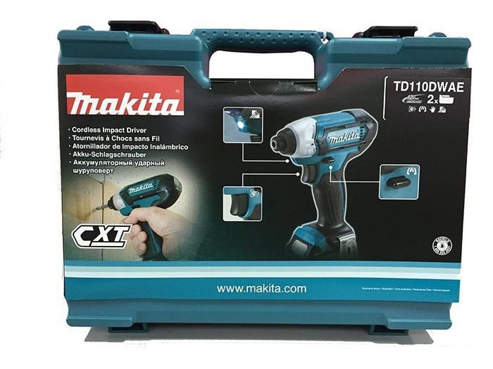 Ударный винтоверт Makita TD110DWAE - фото