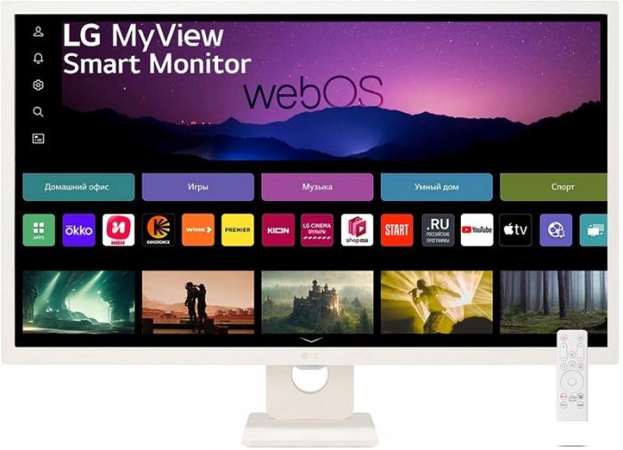 Smart монитор LG MyView Smart Monitor 32SR50F-W - фото