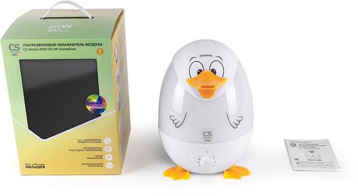 Увлажнитель воздуха CS Medica Kids CS-18h DuckieDuck - фото